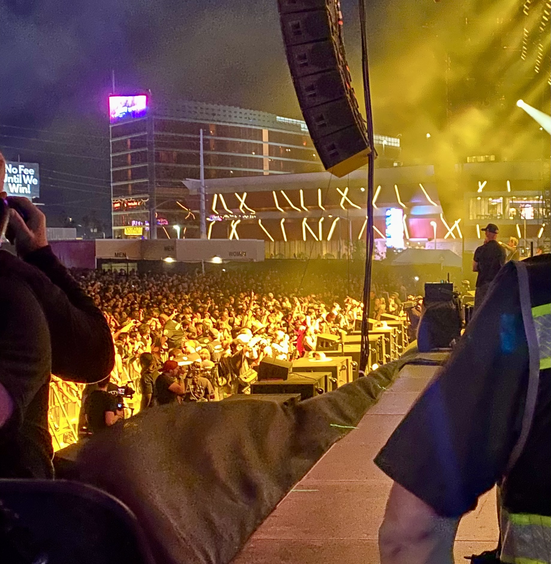 Shadow event security operation — large-scale venue deployment