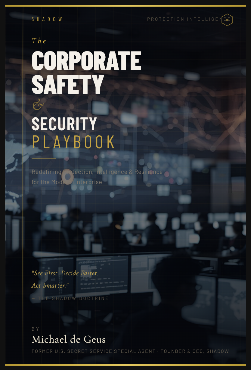 The Corporate Safety & Security Playbook — Book Cover