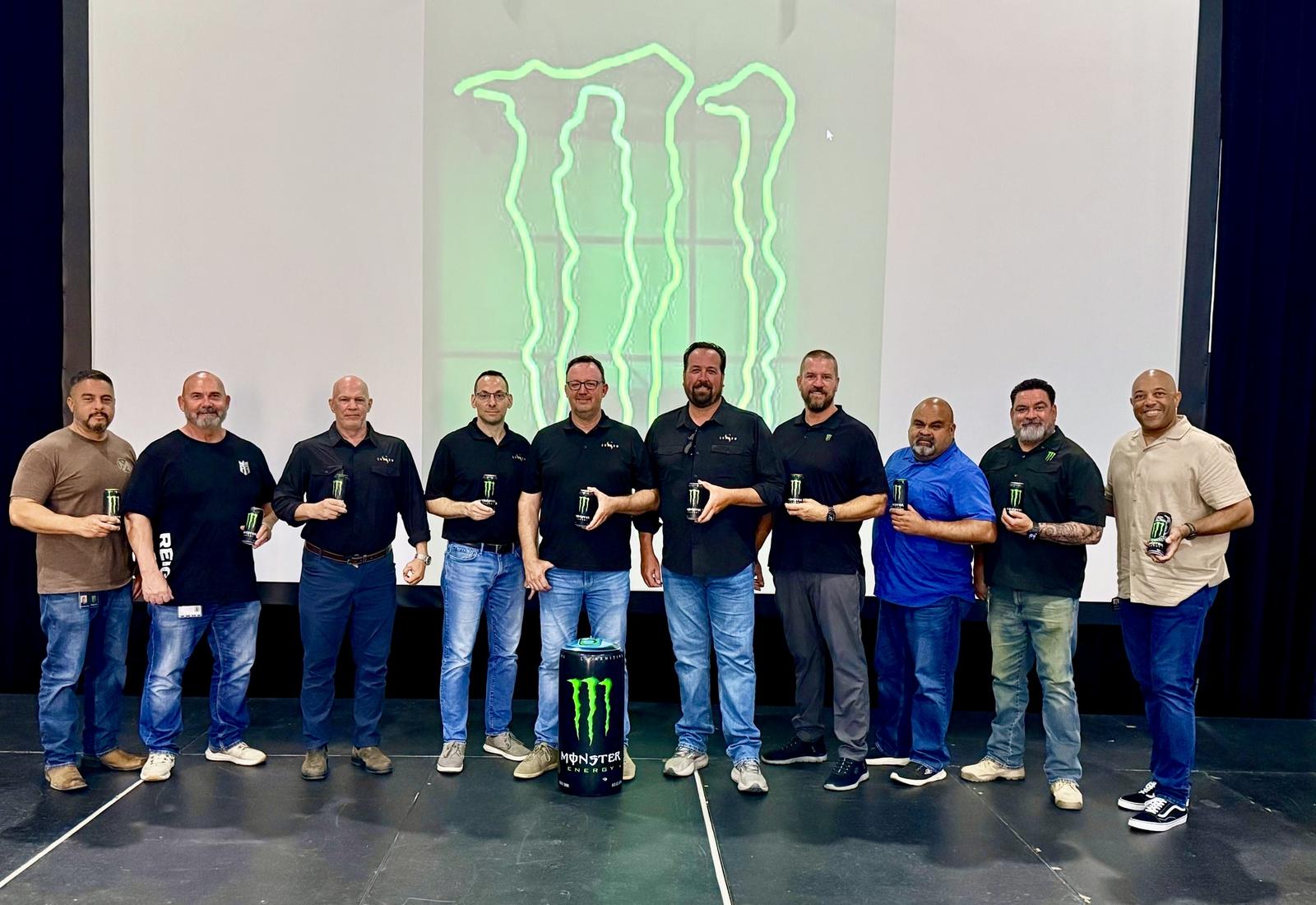 Monster Energy corporate security team on the final day of a three-day executive protection program delivered onsite by Shadow